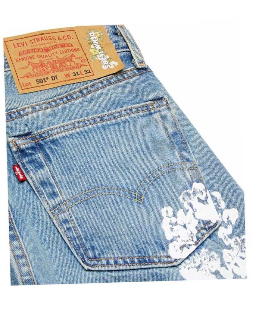 Denim Tear Jeans (Light Wash)