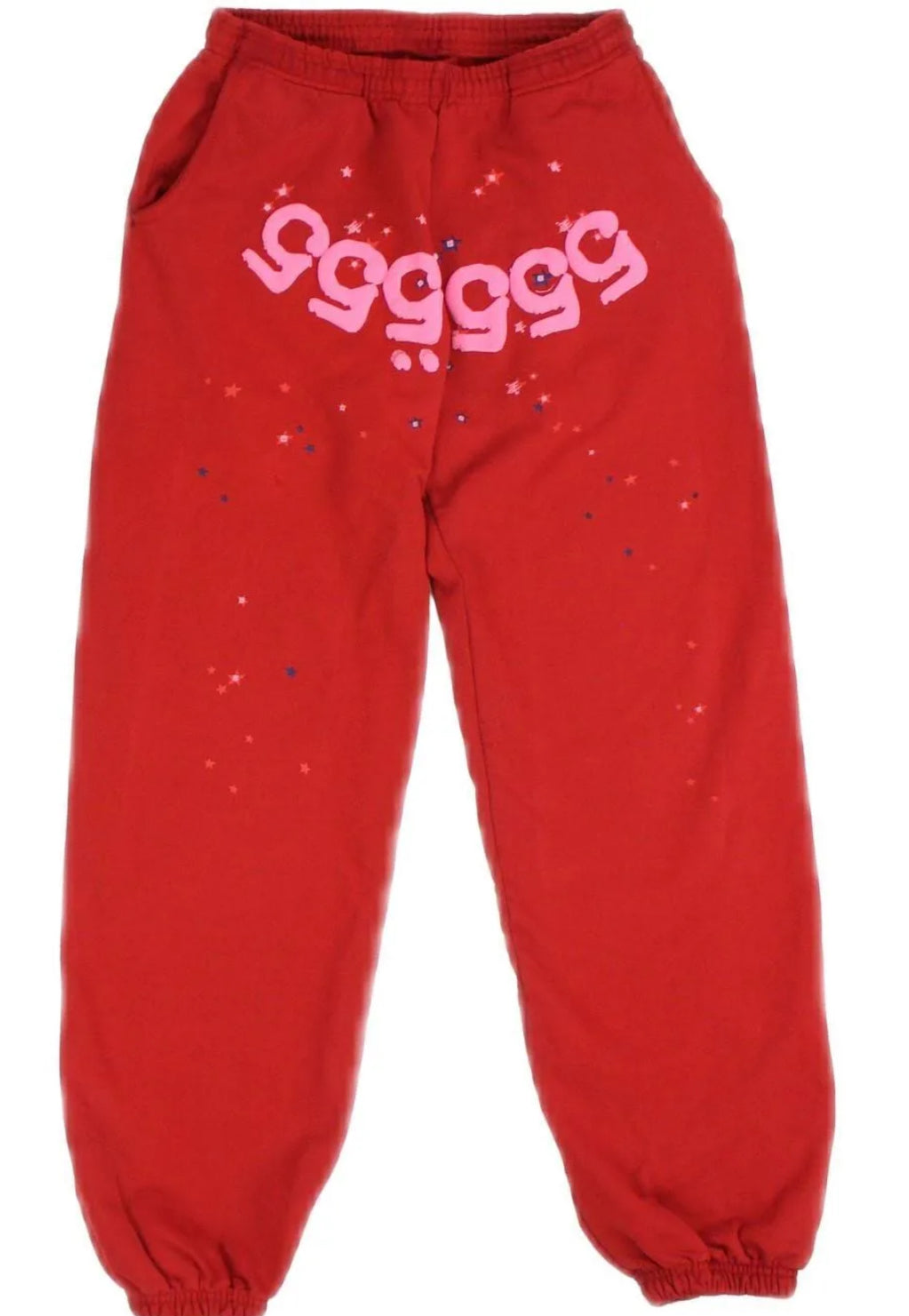 Sp5der 555 Red Angel Number Sweatpants