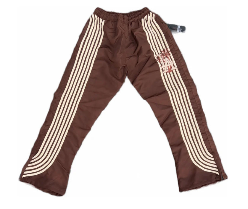 Devoir Stripe Pants (Brown)