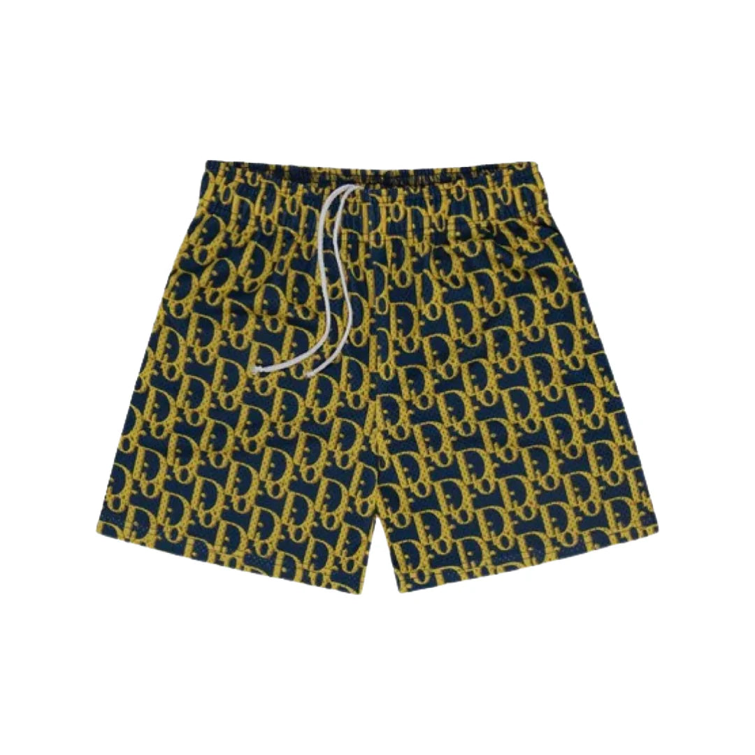 Bravest Studio Blue and Yellow Shorts