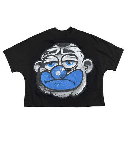 Billionaire Studios Bloo Frown Black Tee