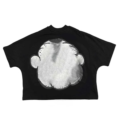 Billionaire Studios Bloo Frown Black Tee