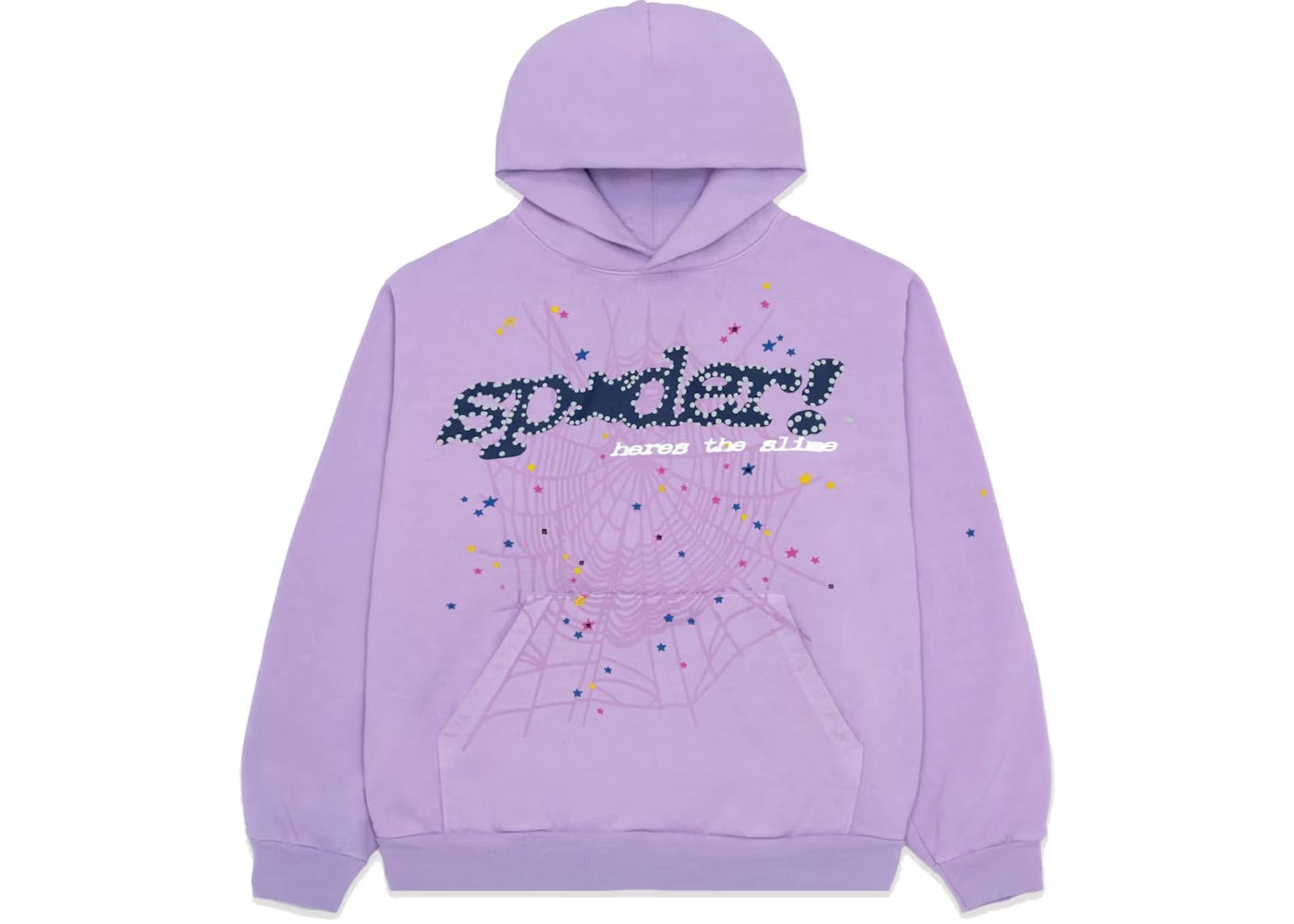 Sp5der Acai Hoodie (Purple)