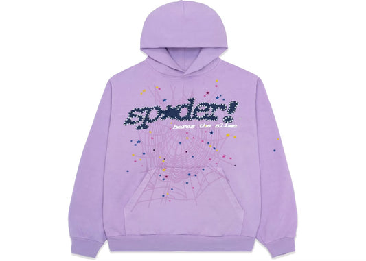 Sp5der Acai Hoodie (Purple)