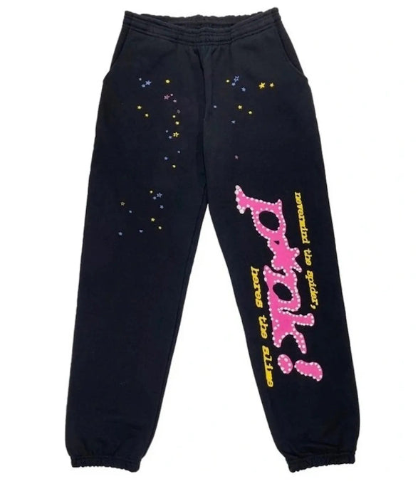 Sp5der P*NK Sweatpants